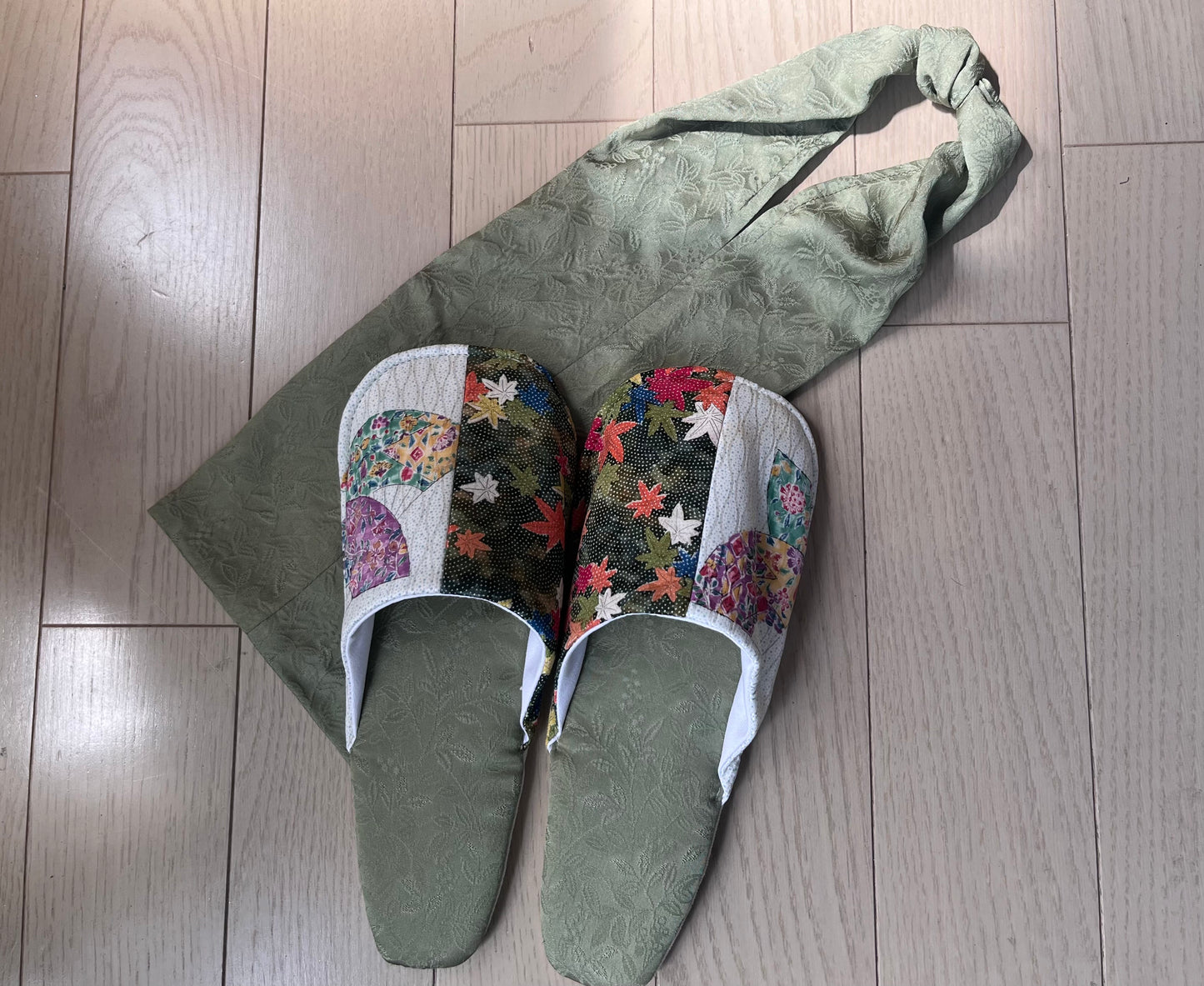 ※母の日プレゼント対象商品※ KIMONO slippers キモノスリッパ MOSL1007