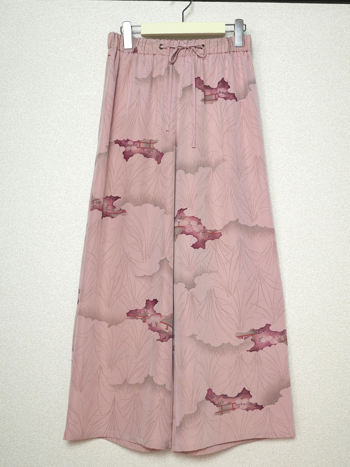 Relax KIMONO wide pants リラックスキモノワイドパンツ TUPT1J039 小紋