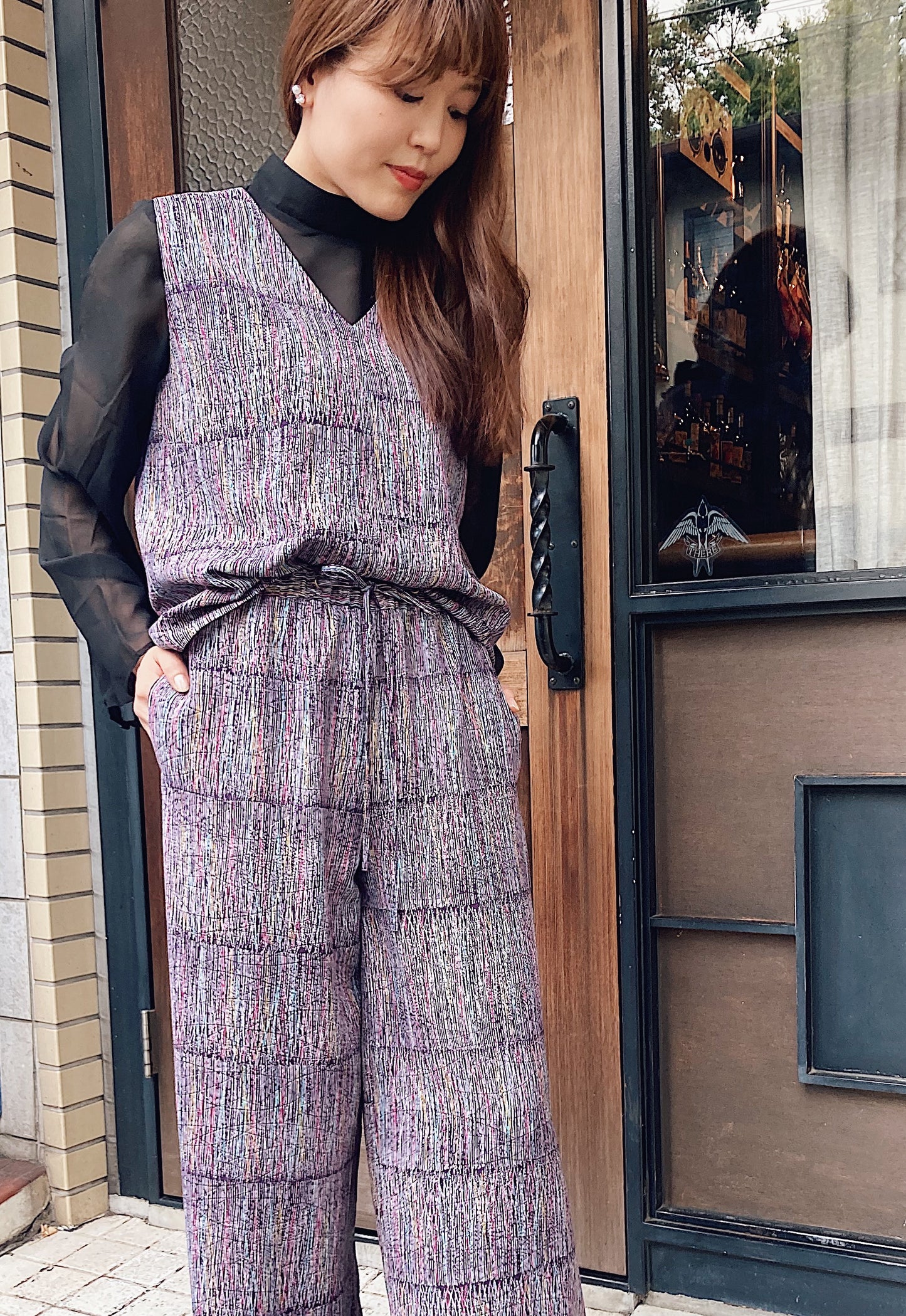 【8/19販売開始】Relax KIMONO wide pants リラックスキモノワイドパンツ TUPT1H008