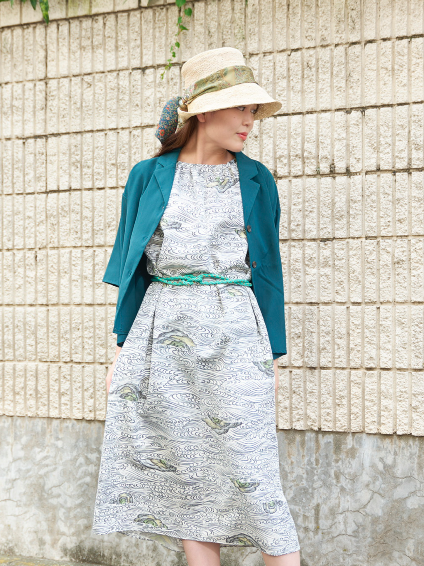 【8/19販売開始】Relax KIMONO dress リラックスキモノドレス TUOP1H008