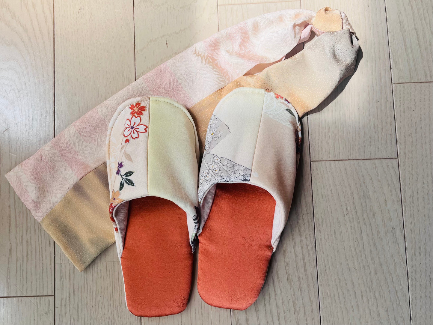 ※母の日プレゼント対象商品※ KIMONO slippers キモノスリッパ MOSL1005