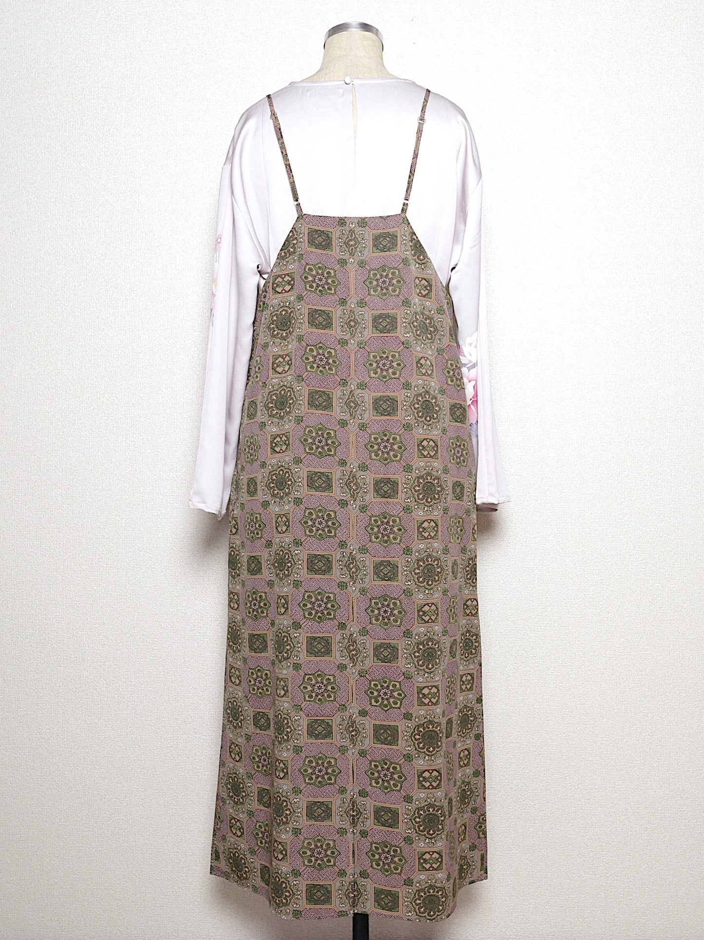 KIMONO camisole dress キモノキャミソールドレス TUOP3M005 小紋