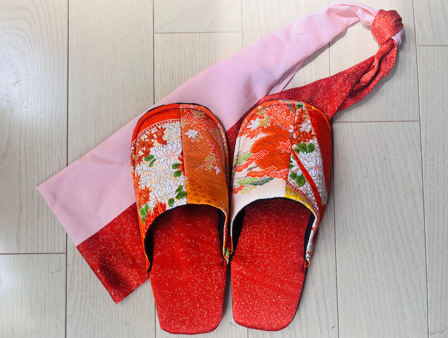 ※母の日プレゼント対象商品※ KIMONO slippers キモノスリッパ MOSL1004