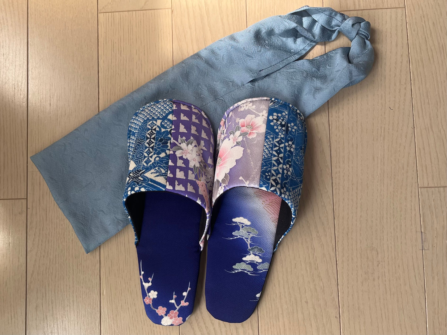 ※母の日プレゼント対象商品※ KIMONO slippers キモノスリッパ MOSL1010