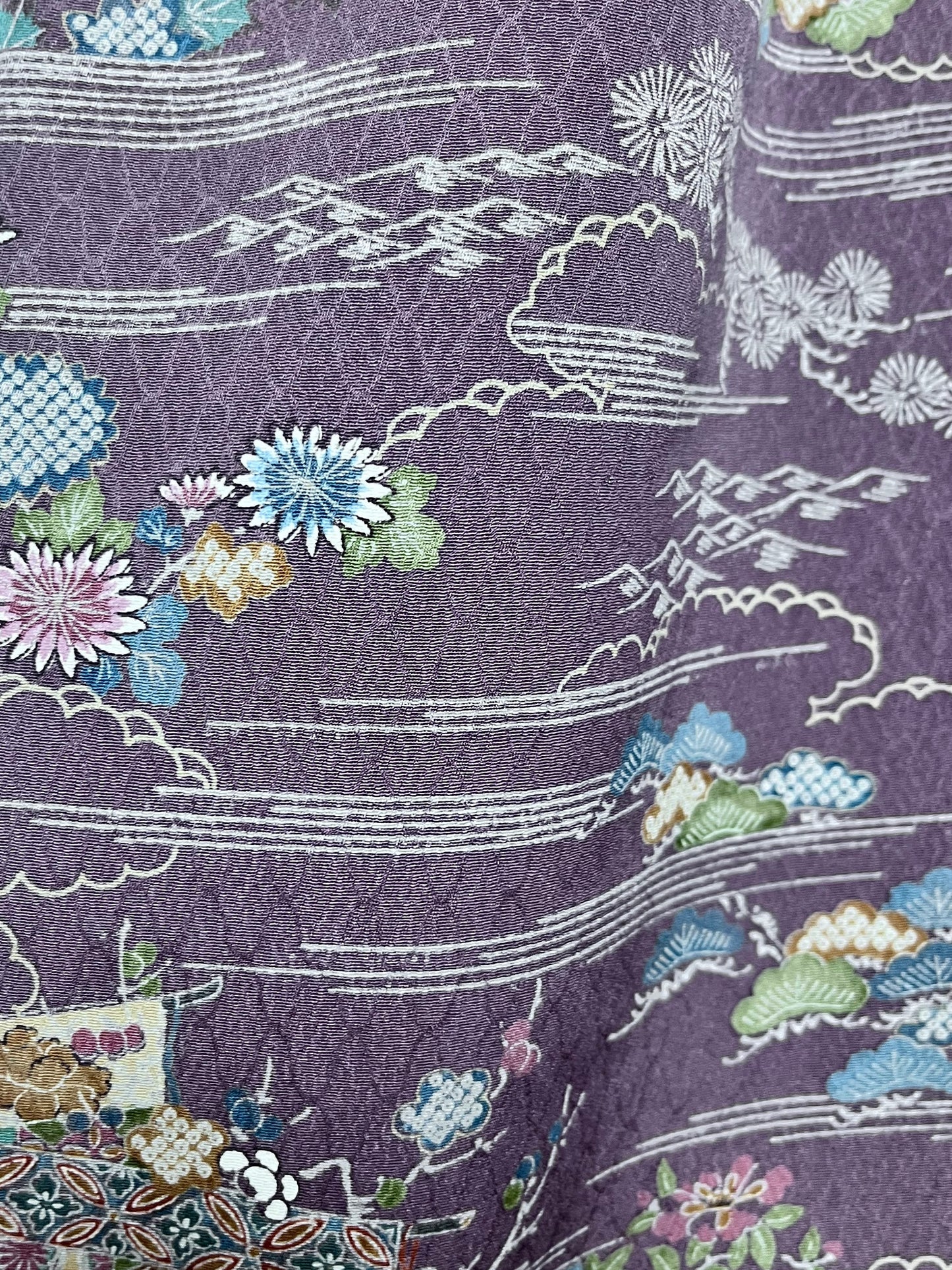 キモノキンチャクバッグ kimono KICHAKU bag /小紋 TUBG4L002