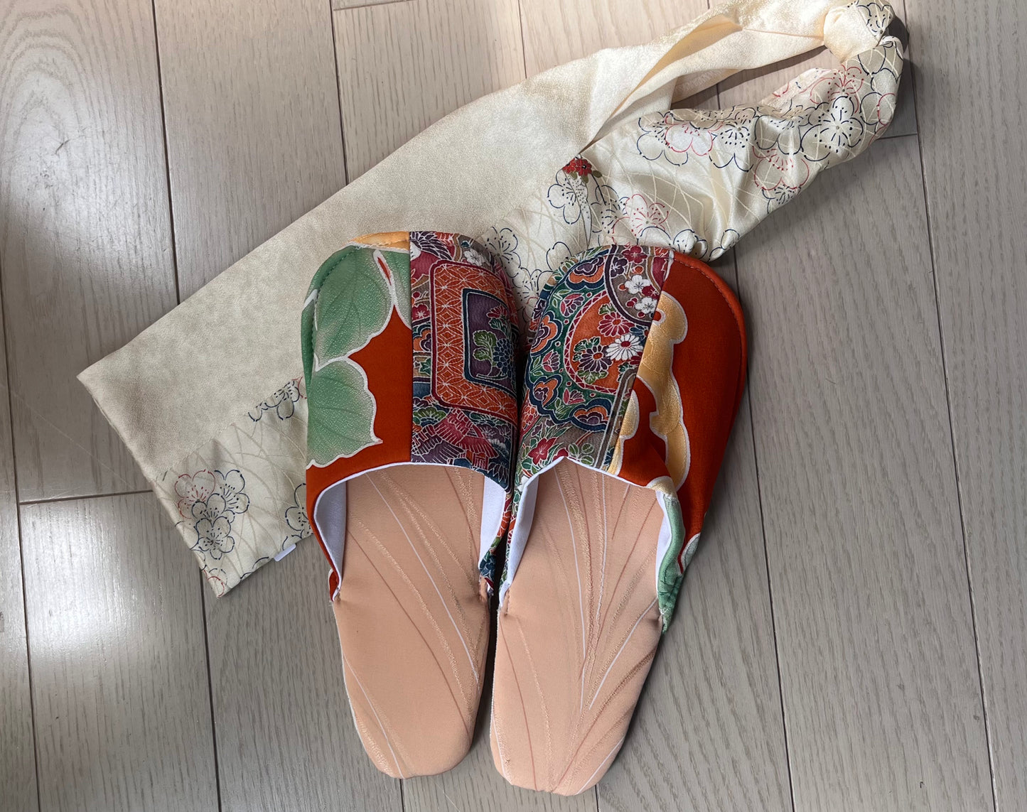 ※母の日プレゼント対象商品※ KIMONO slippers キモノスリッパ MOSL1011