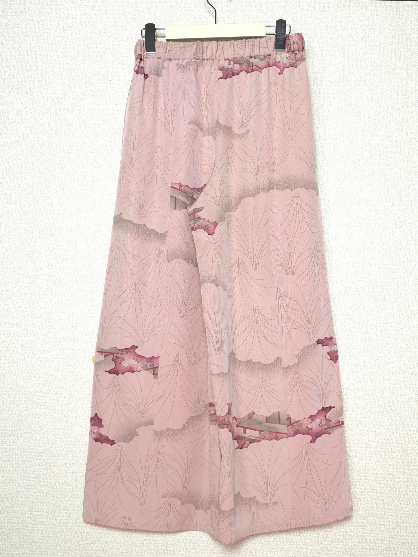 Relax KIMONO wide pants リラックスキモノワイドパンツ TUPT1J039 小紋