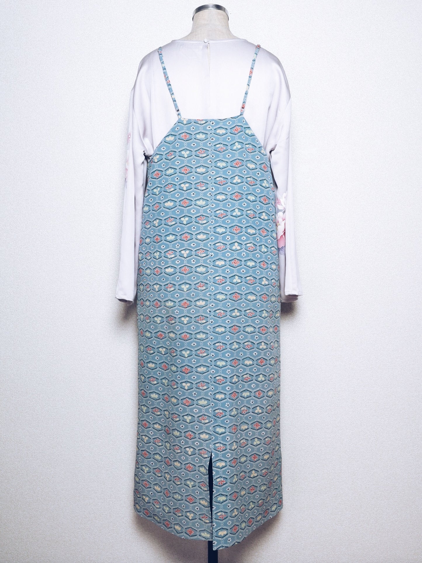 KIMONO camisole dress キモノキャミソールドレス TUOP3M008 小紋
