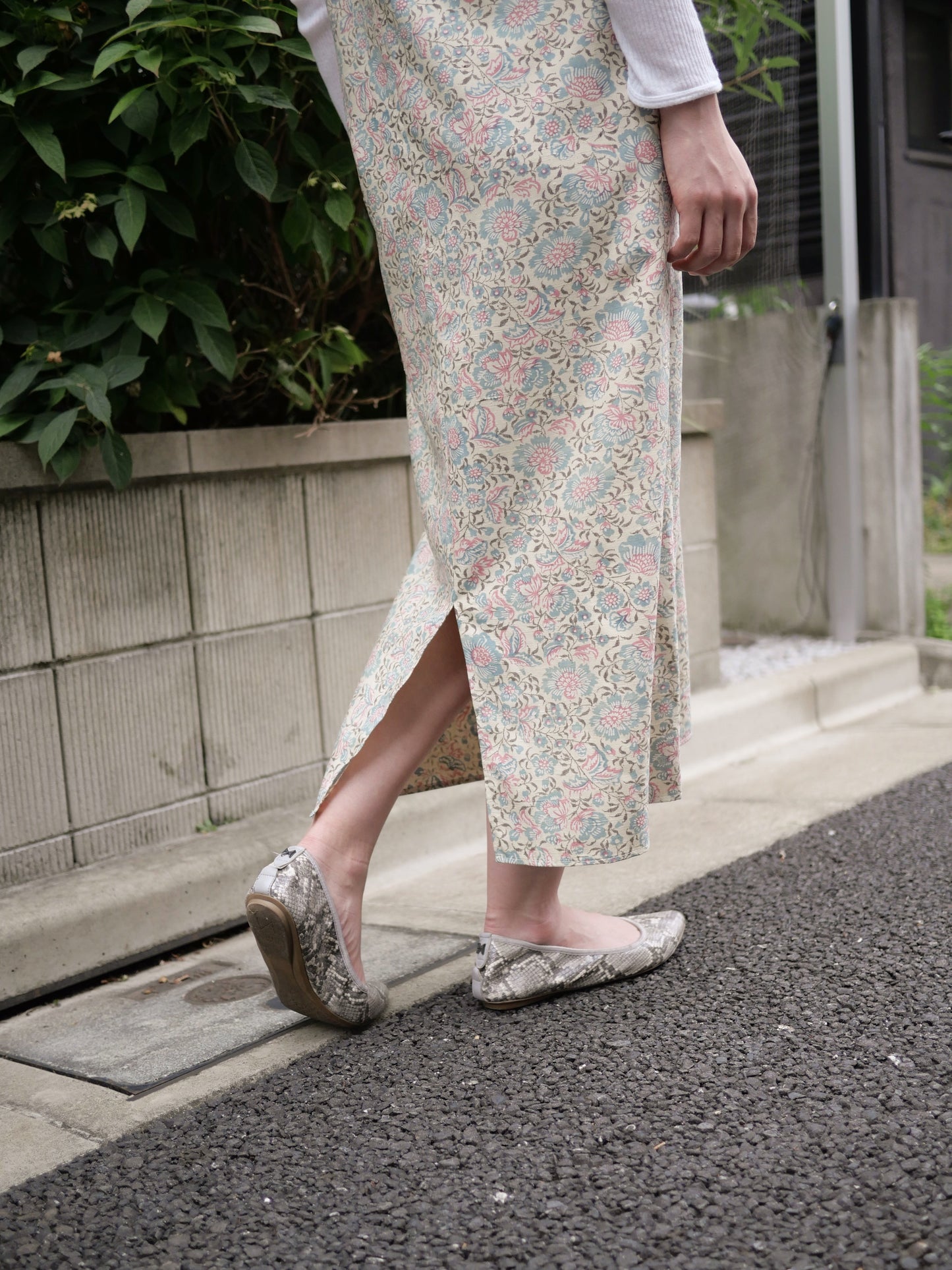 KIMONO camisole dress キモノキャミソールドレス TUOP3M005 小紋