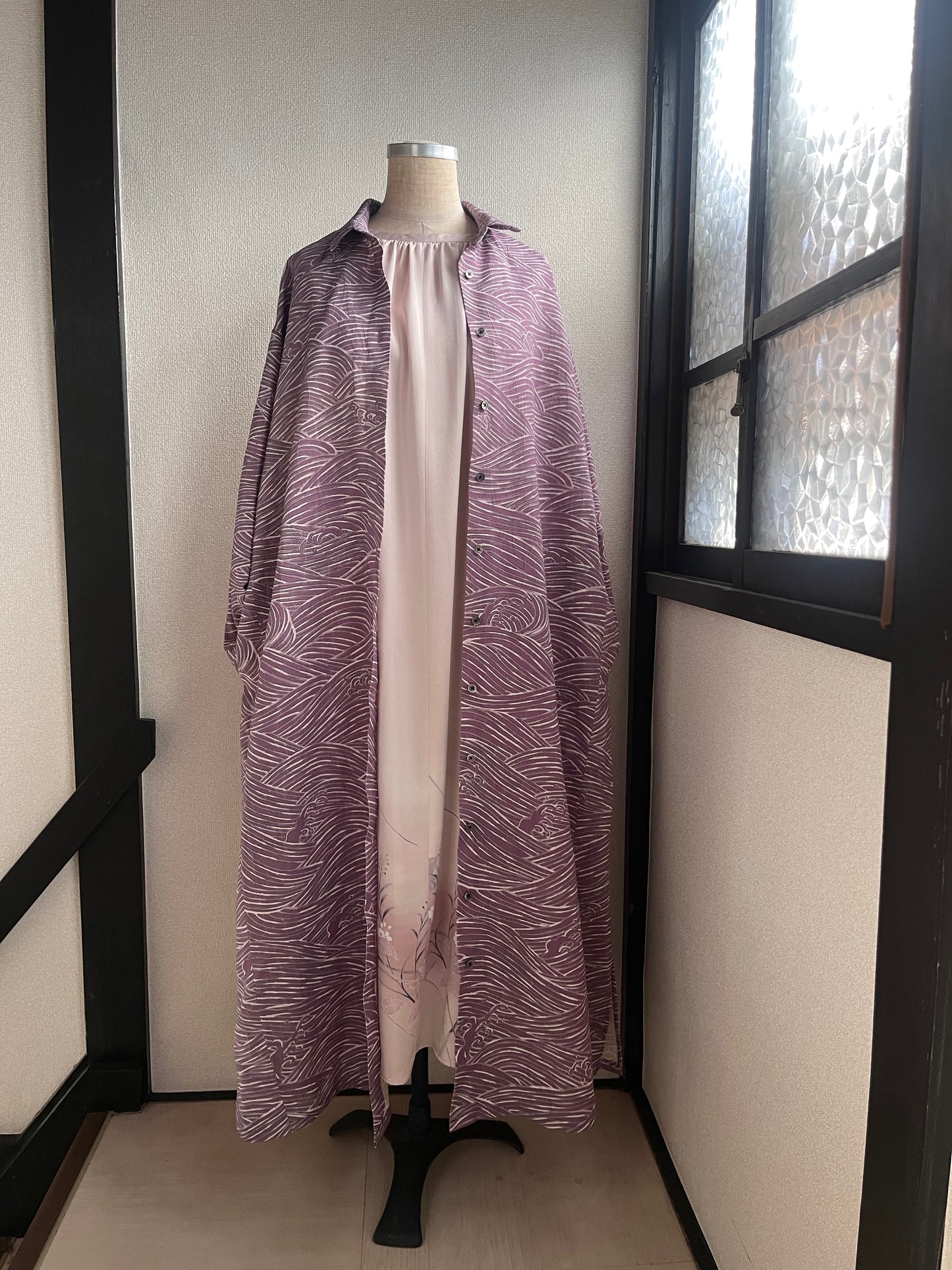 Kimono Long Shirts TUOP7k001