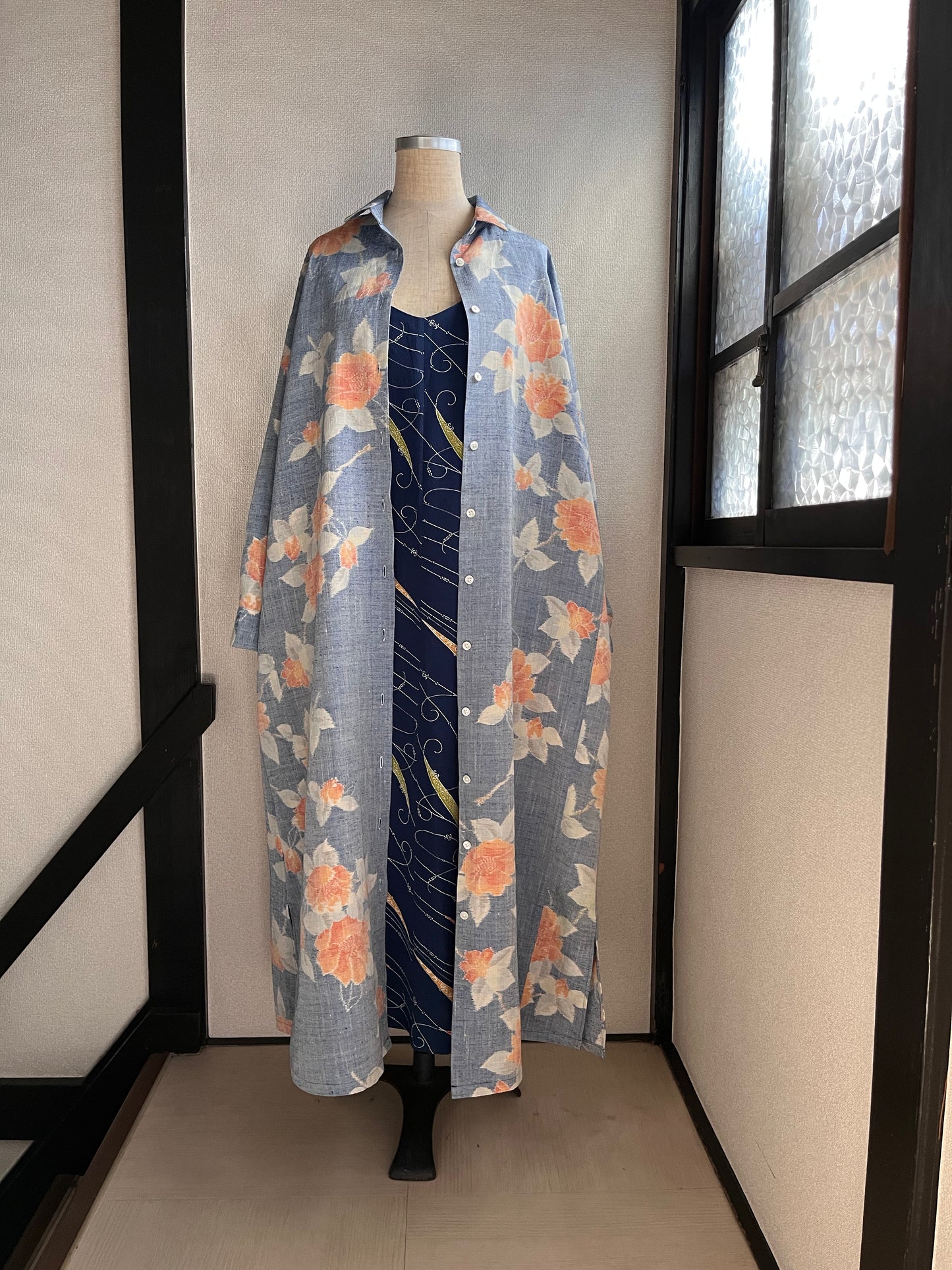 Kimono Long Shirts TUOP7k007