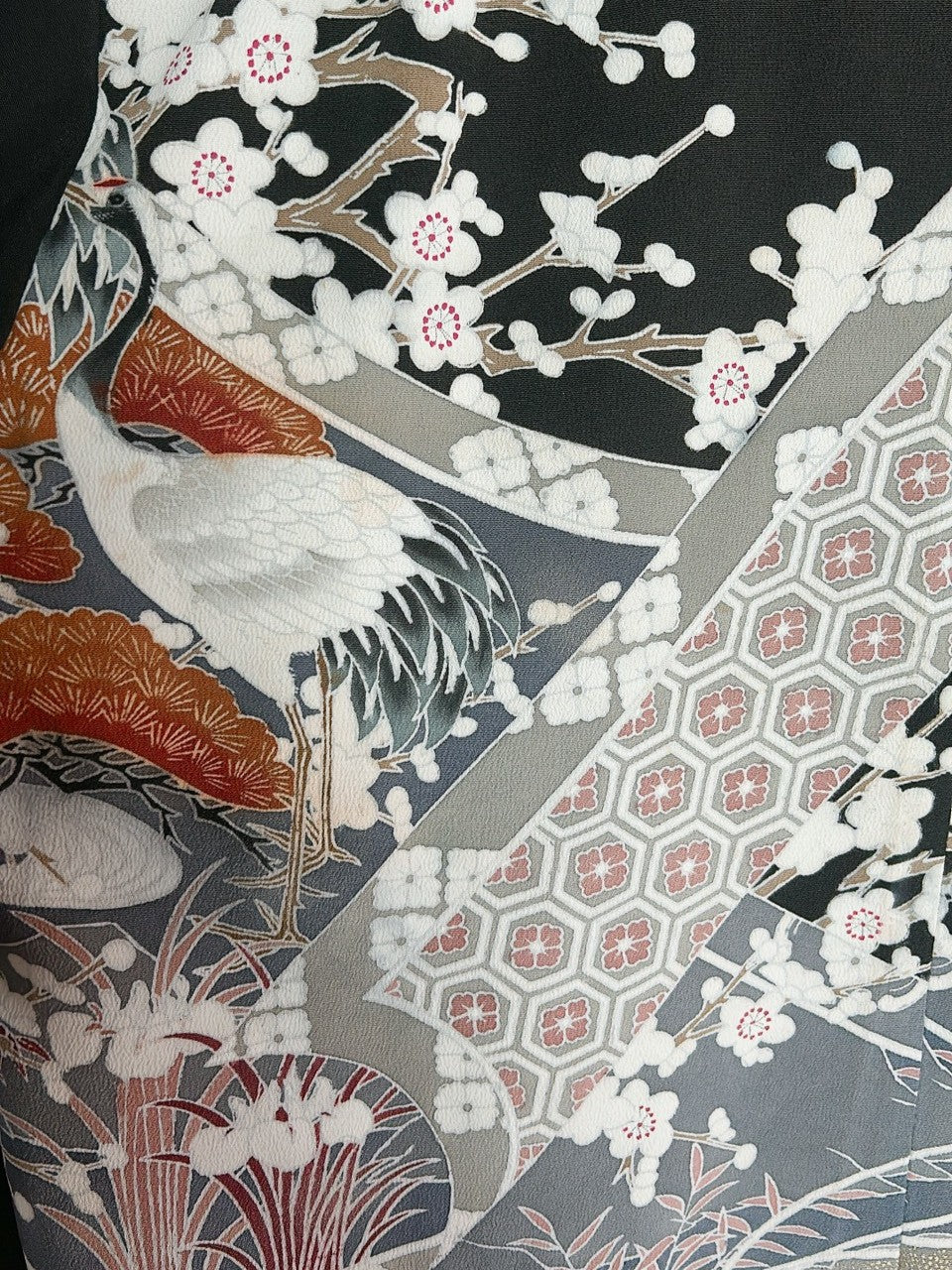 TUSH4j014 Kimono L/Sleeve Shirts キモノ長袖シャツ サイズM