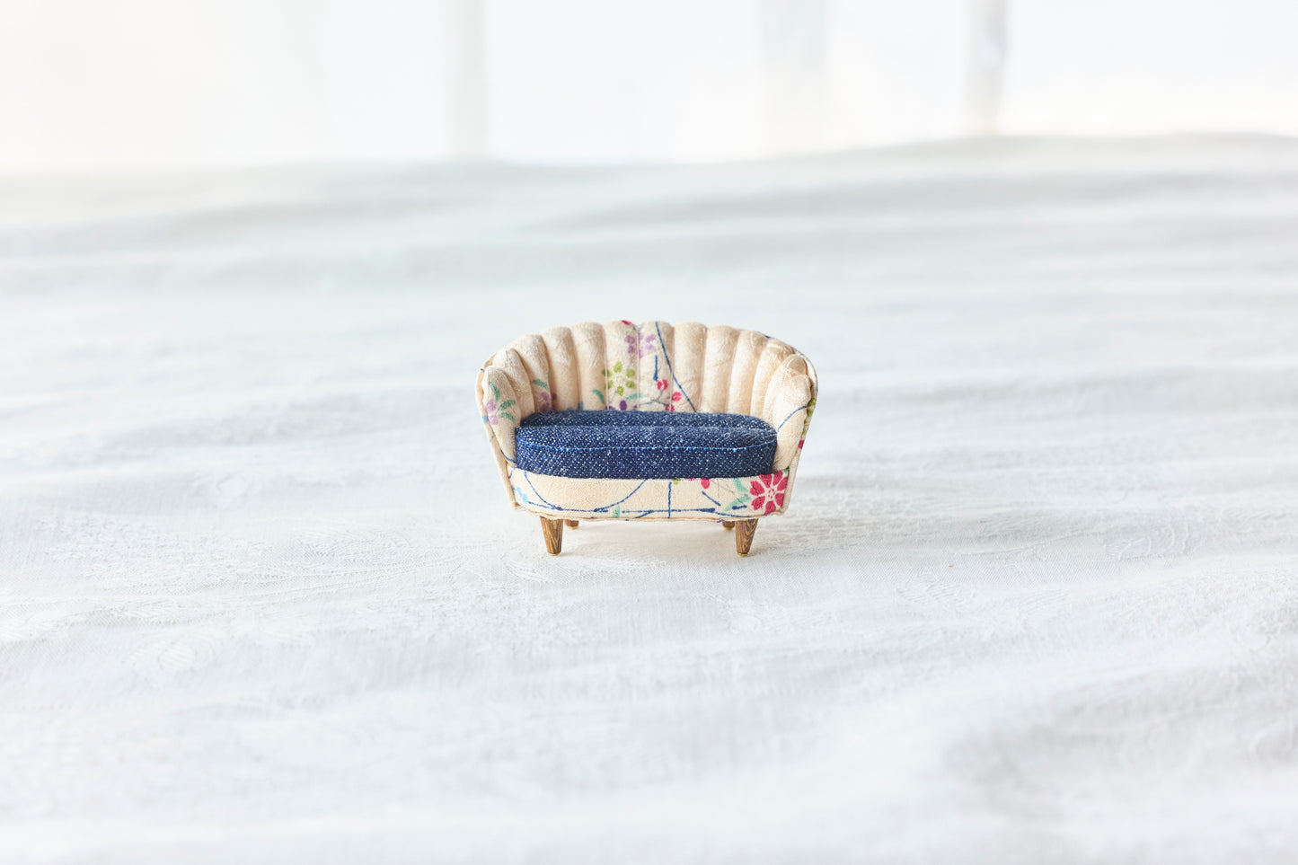 ※母の日プレゼント対象商品※ Yon.×匁MOM ME シェル型 2人掛けSOFA MOYN5002