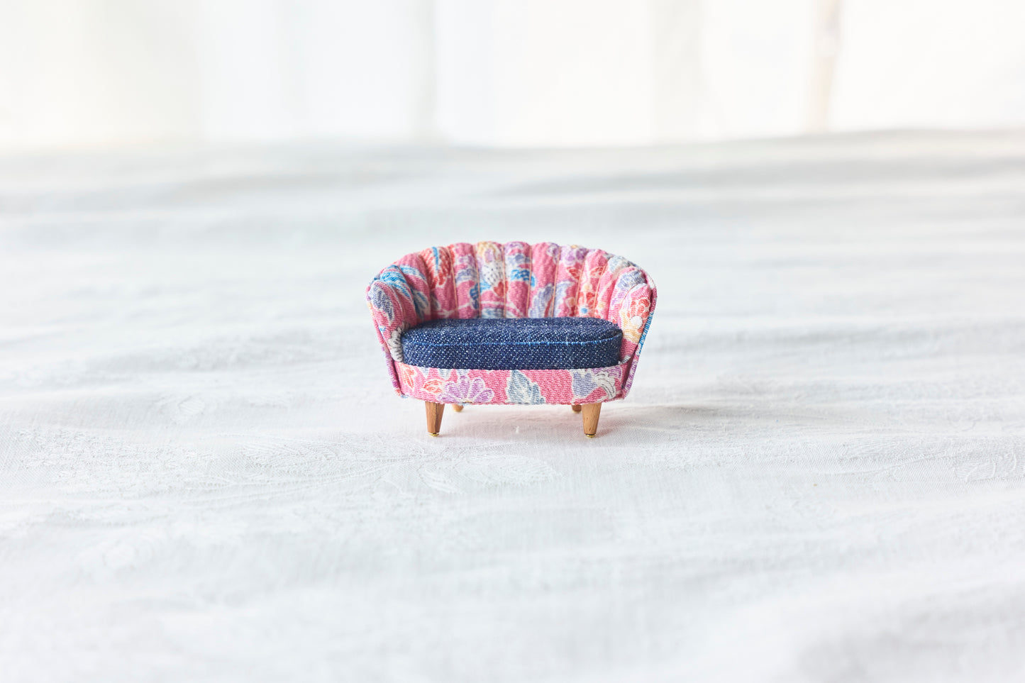 ※母の日プレゼント対象商品※ Yon.×匁MOM ME シェル型 2人掛けSOFA MOYN4002