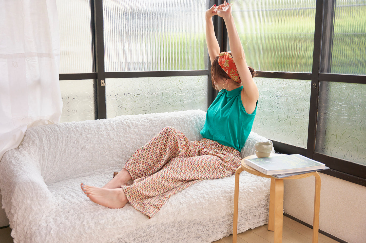 Relax KIMONO wide pants TUPT1E010