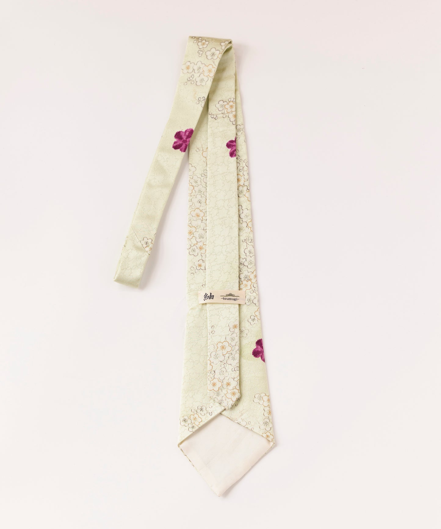 KIMONO casual tie TUAC52501 L/GRN