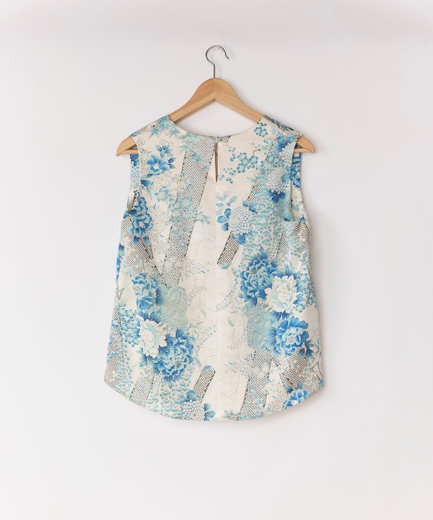 KIMONO tank top TUTT02E002-O/W