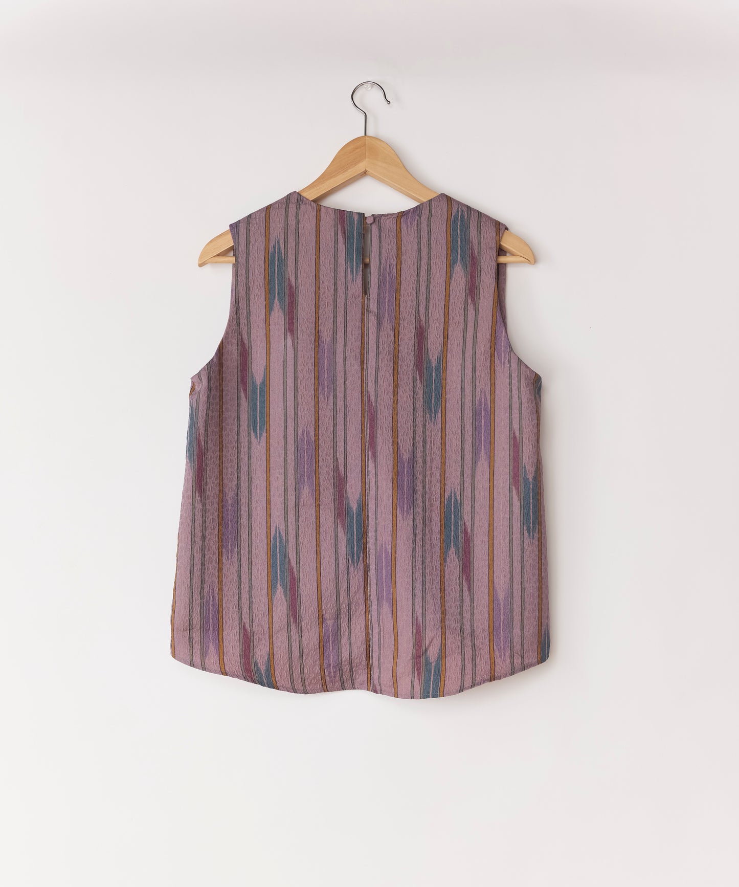 KIMONO tank top TUTT02E006-PUR