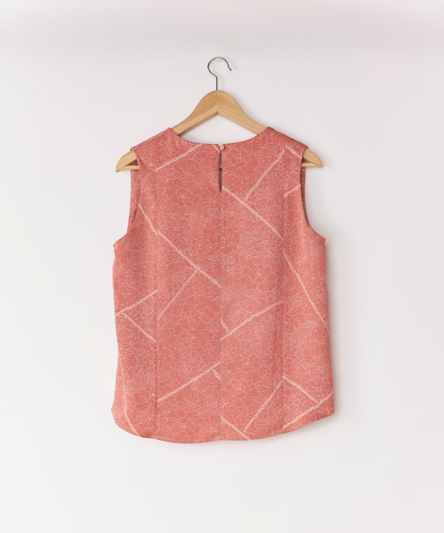 KIMONO tank top TUTT02E013-PNK