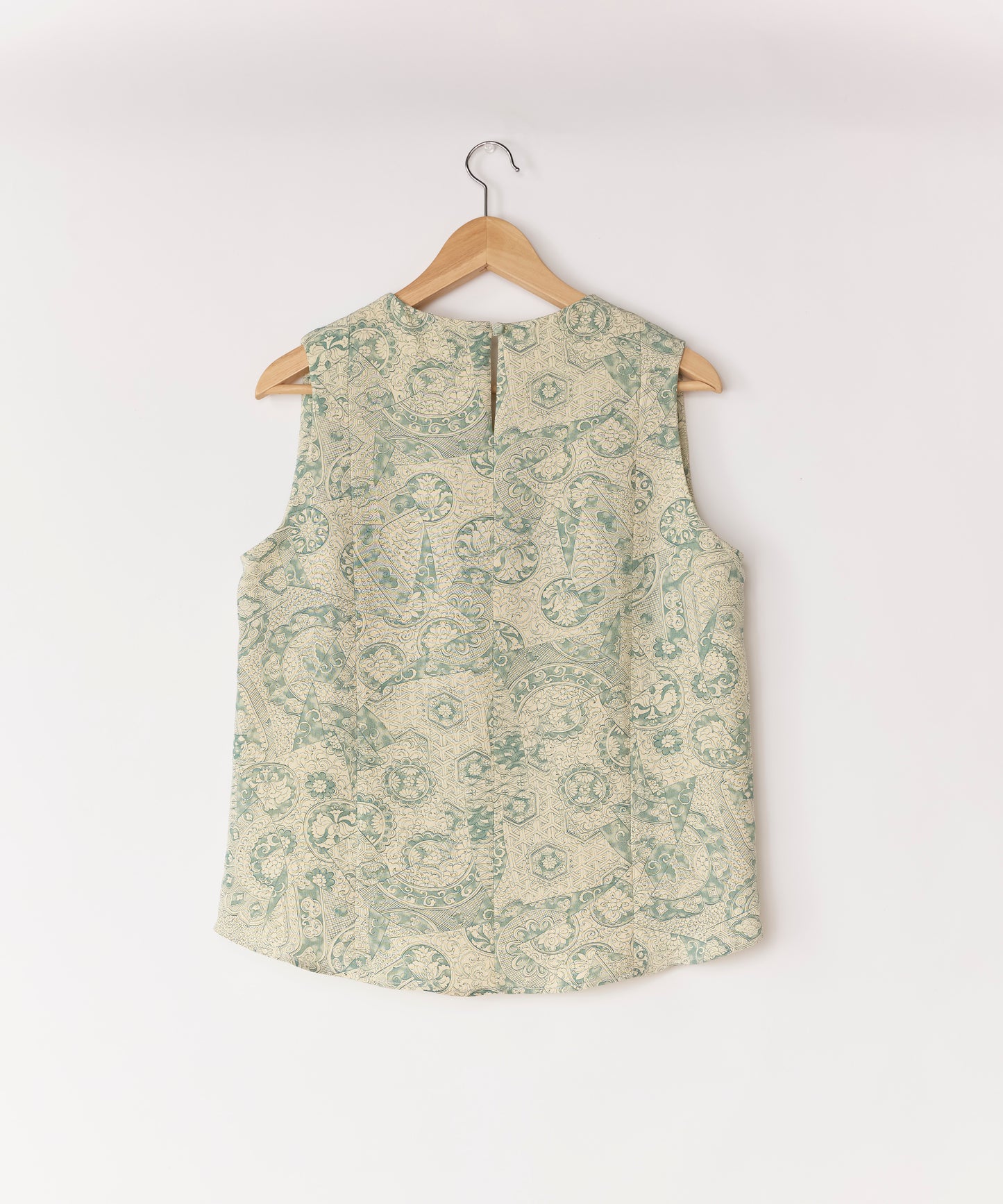 KIMONO tank top TUTT02E015-O/W