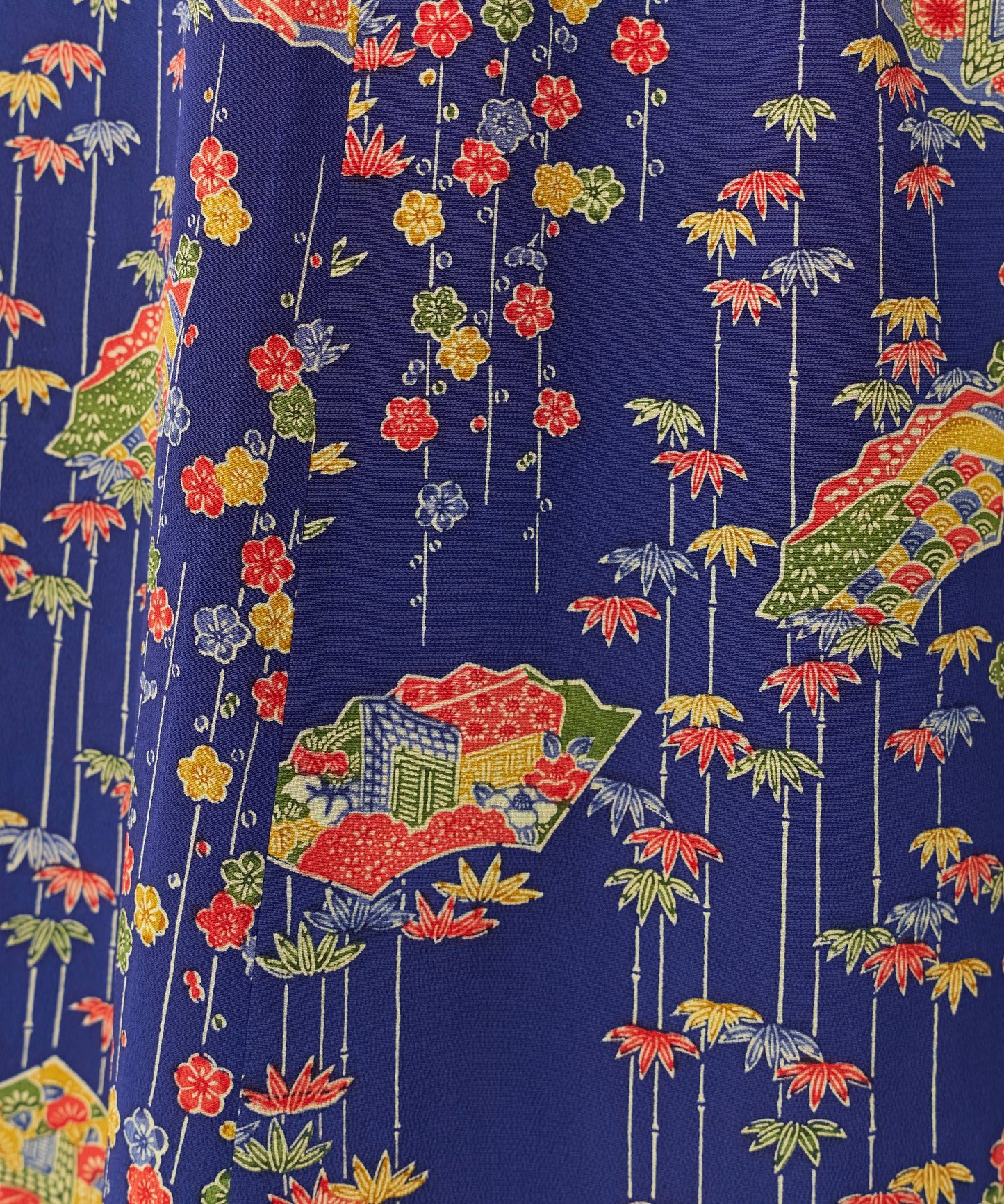 KIMONO gather skirt TUSK02E003-NVY