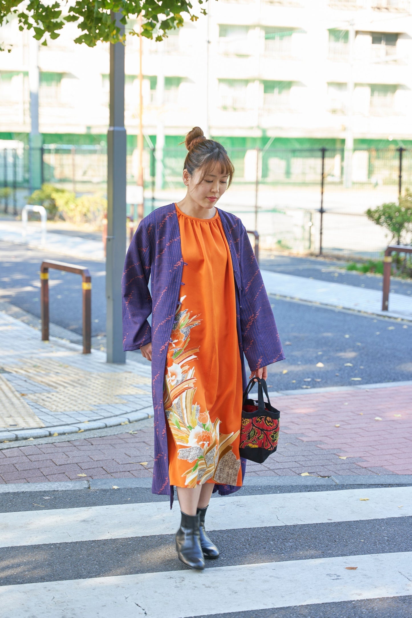 KIMONO Long coat ロングコート/ウール TUCT1K001