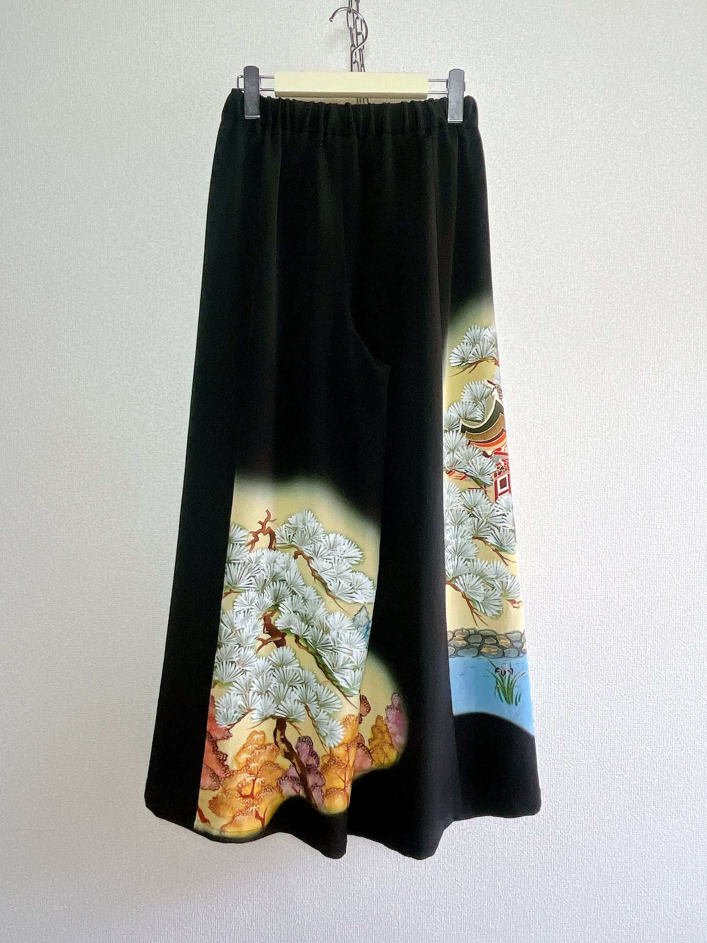 TUPT1G609 KIMONO wide pants リラックスキモノワイドパンツ