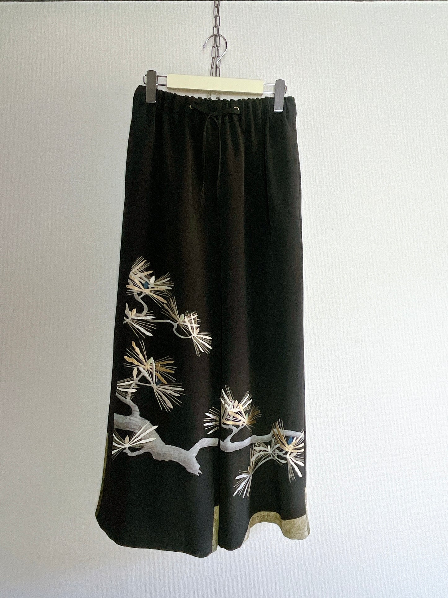 TUPT1G608 KIMONO wide pants リラックスキモノワイドパンツ