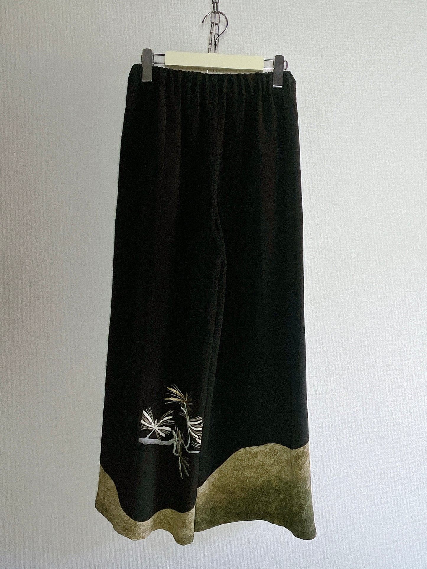 TUPT1G608 KIMONO wide pants リラックスキモノワイドパンツ