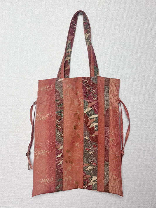 キモノキンチャクバッグ　kimono KICHAKU bag /小紋　TUBG4L004