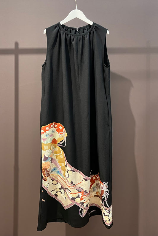 Relax KIMONO dress リラックスキモノドレス TUOP1d002
