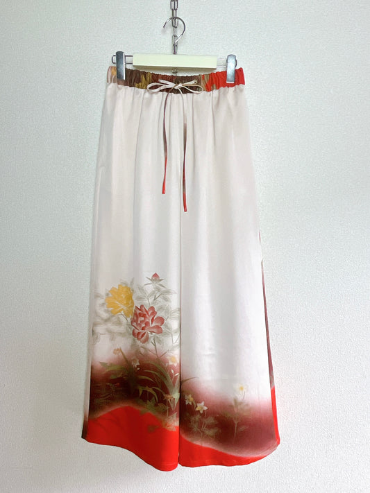 TUPT1G605 KIMONO wide pants リラックスキモノワイドパンツ