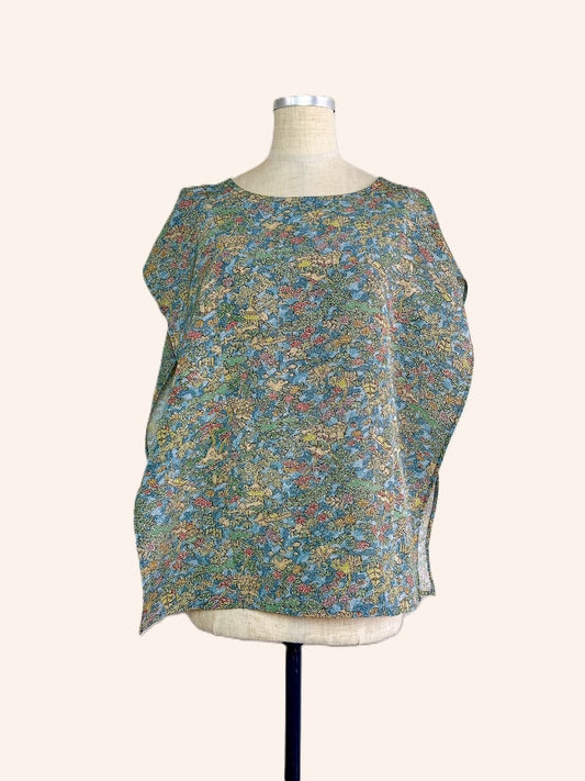 TUTT3E608 キモノスクエアトップス　Kimono square tops