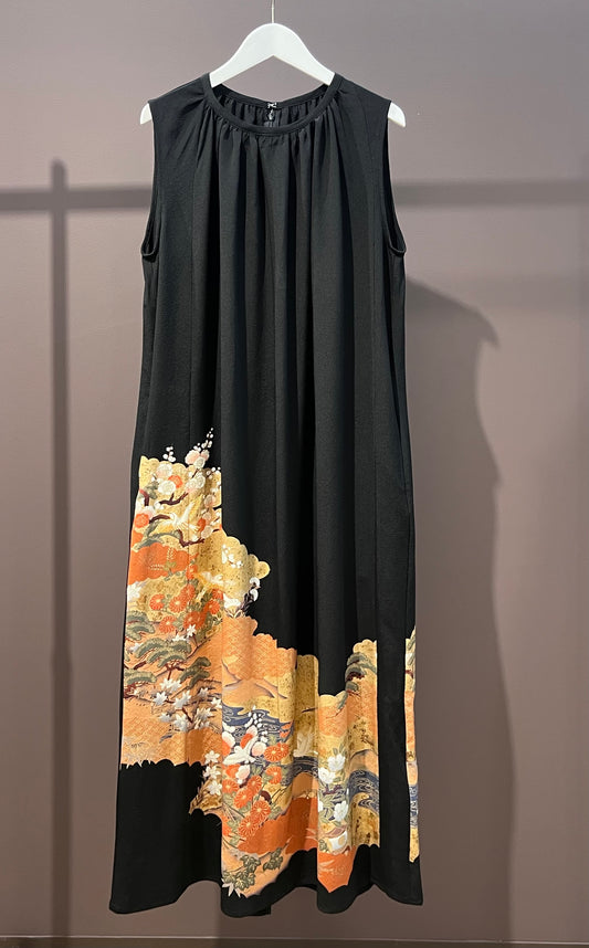 Relax KIMONO dress リラックスキモノドレス TUOP1d005