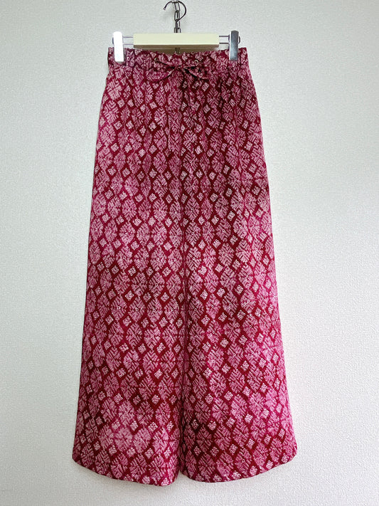 TUPT1G611 KIMONO wide pants リラックスキモノワイドパンツ