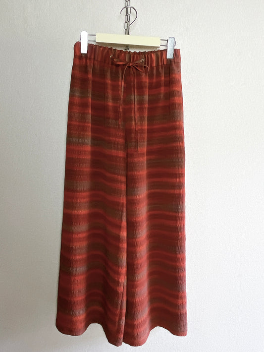 TUPT1G606 KIMONO wide pants リラックスキモノワイドパンツ