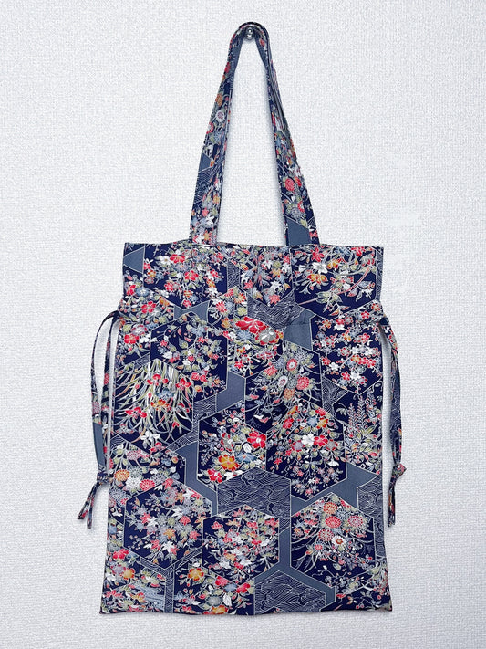 キモノキンチャクバッグ　kimono KICHAKU bag /小紋 TUBG4L019