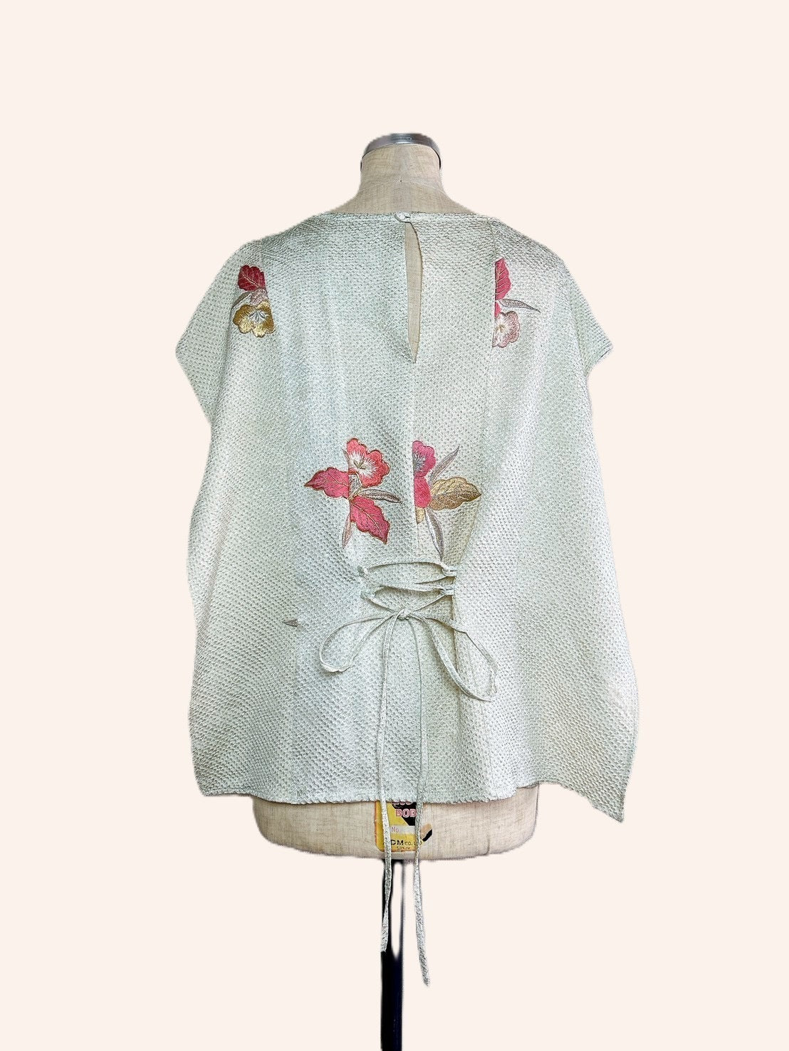 TUTT3E605 キモノスクエアトップス　Kimono square tops