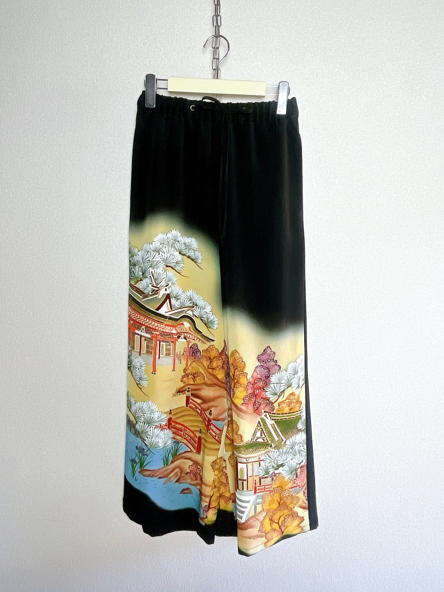 TUPT1G609 KIMONO wide pants リラックスキモノワイドパンツ