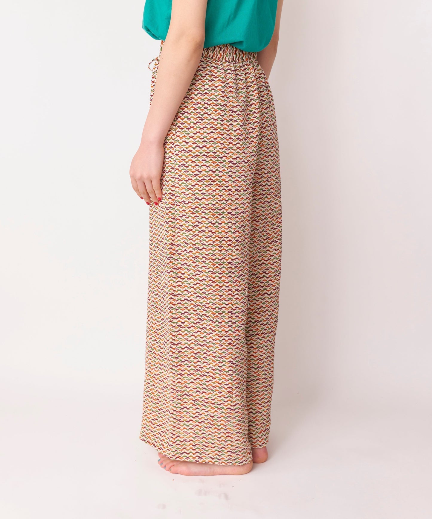 TUPT1G605 KIMONO wide pants リラックスキモノワイドパンツ