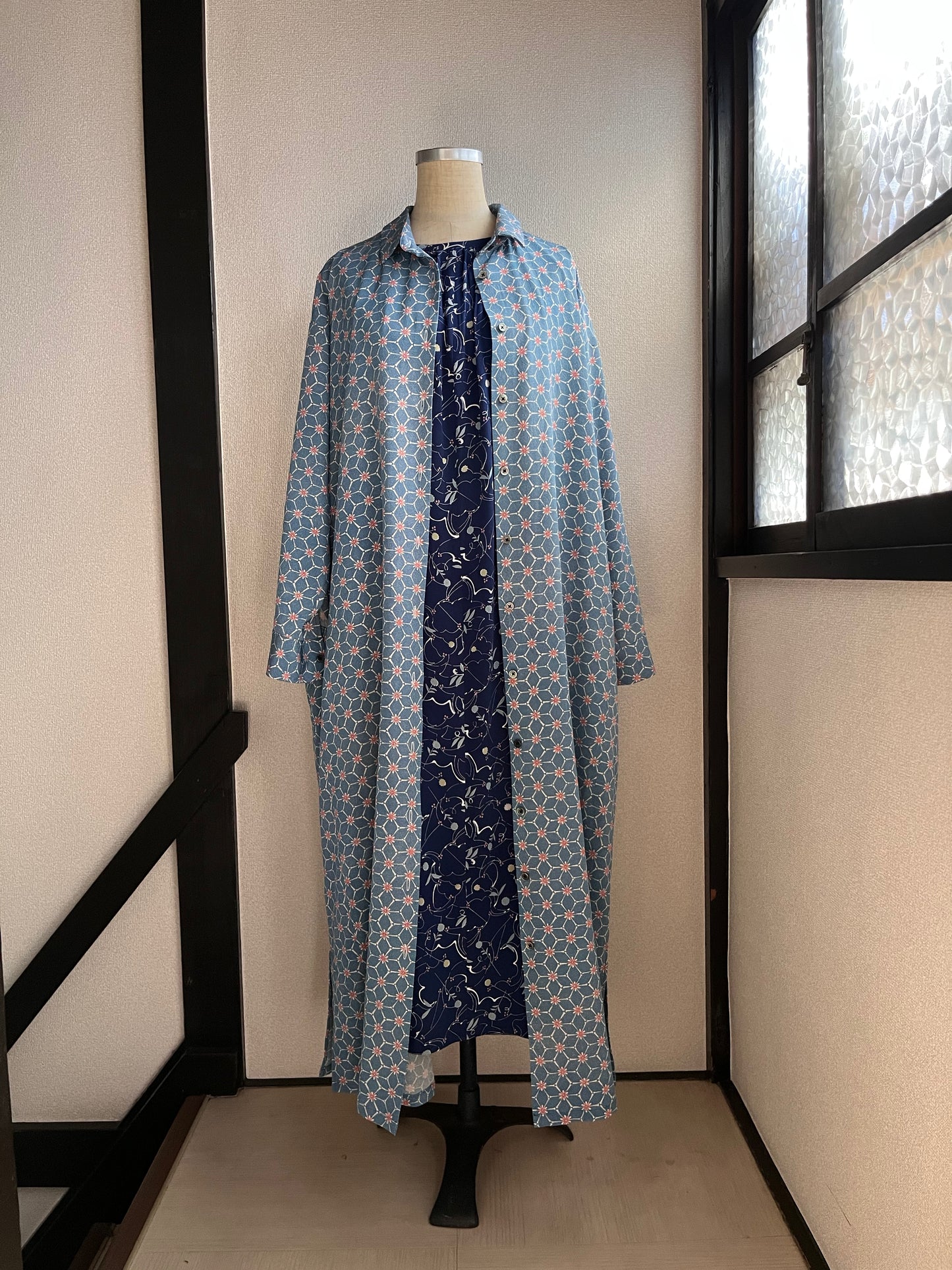 Kimono Long Shirts　TUOP7k008