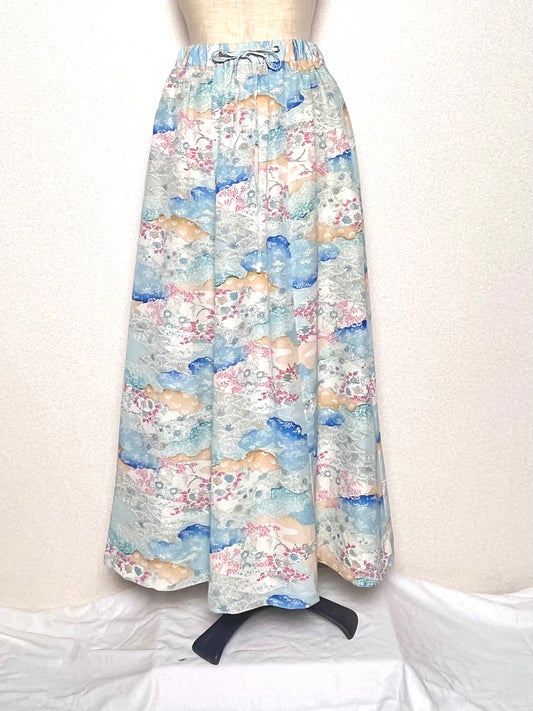 KIMONO FLAIR SKIRT キモノフレアスカート　TUSK2S009