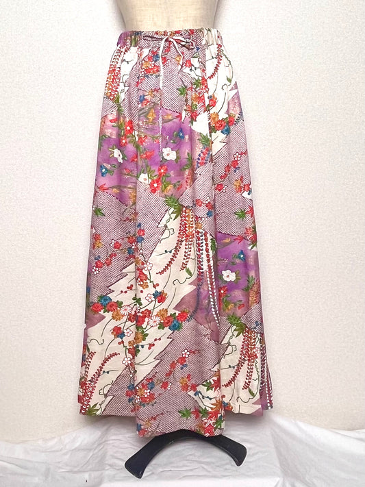 KIMONO FLAIR SKIRT キモノフレアスカート　TUSK2S006