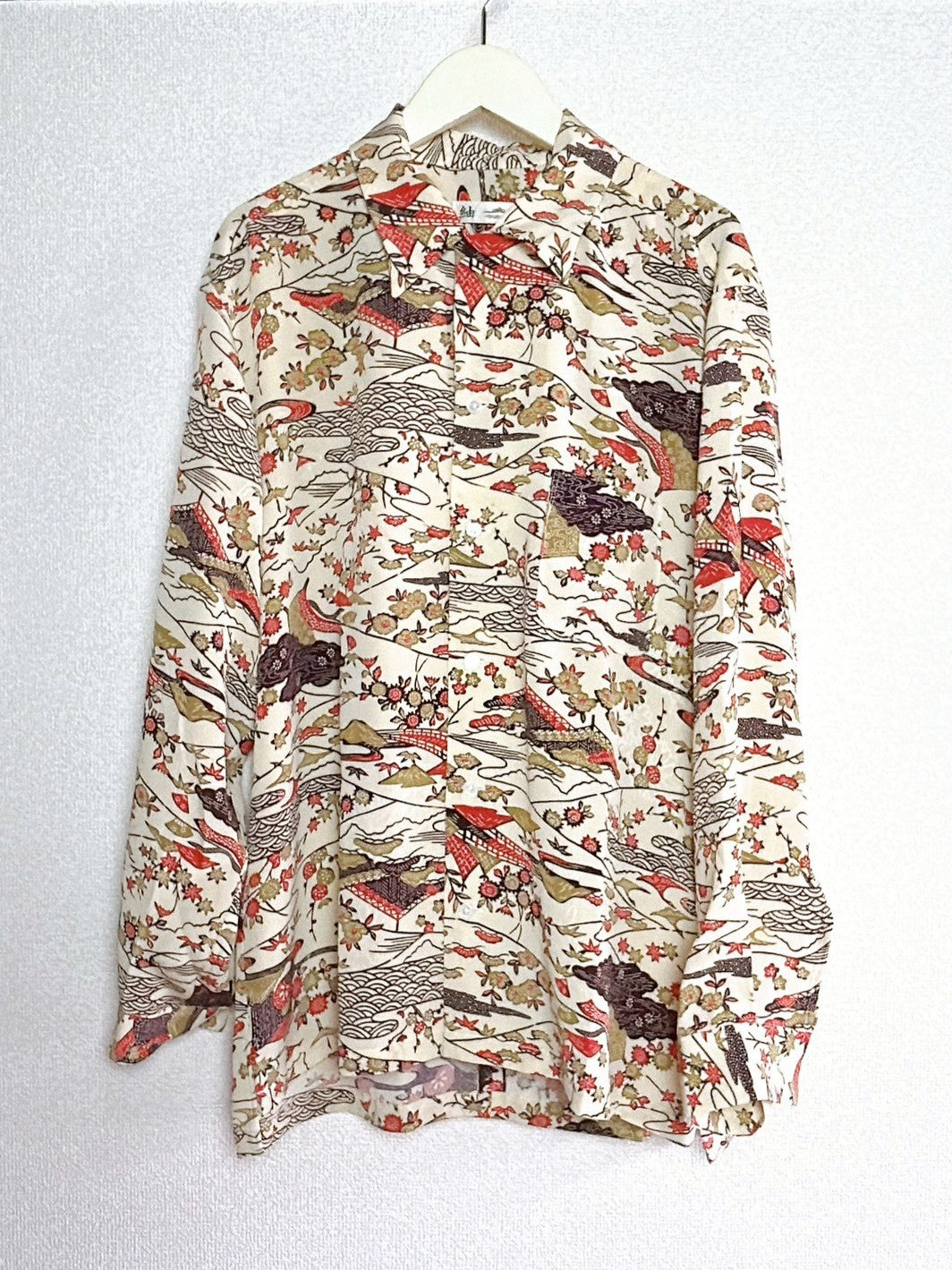 TUSH4j007 Kimono L/Sleeve Shirts キモノ長袖シャツ サイズM