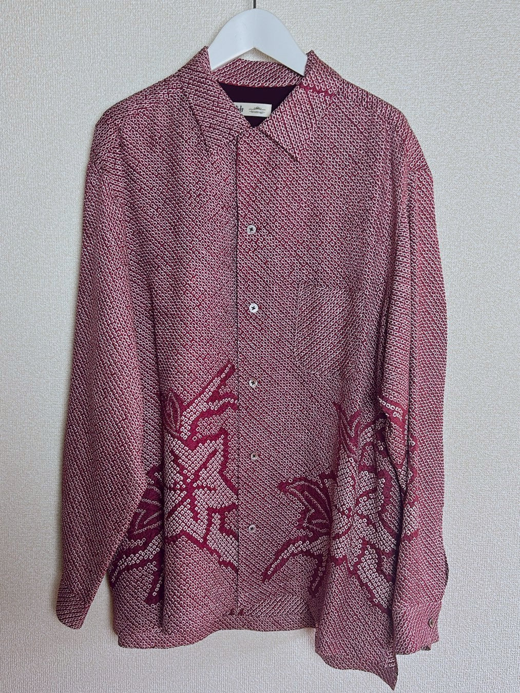 TUSH4j019 Kimono L/Sleeve Shirts キモノ長袖シャツ サイズL