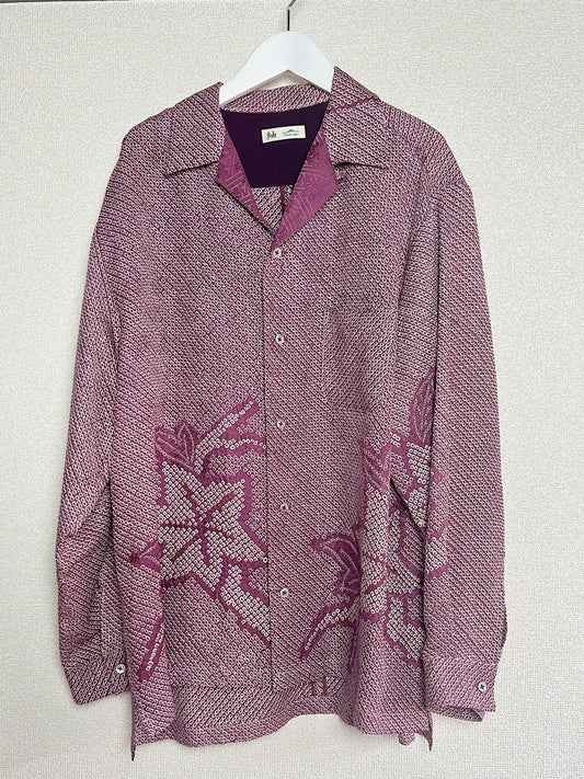 TUSH4j019 Kimono L/Sleeve Shirts キモノ長袖シャツ サイズL