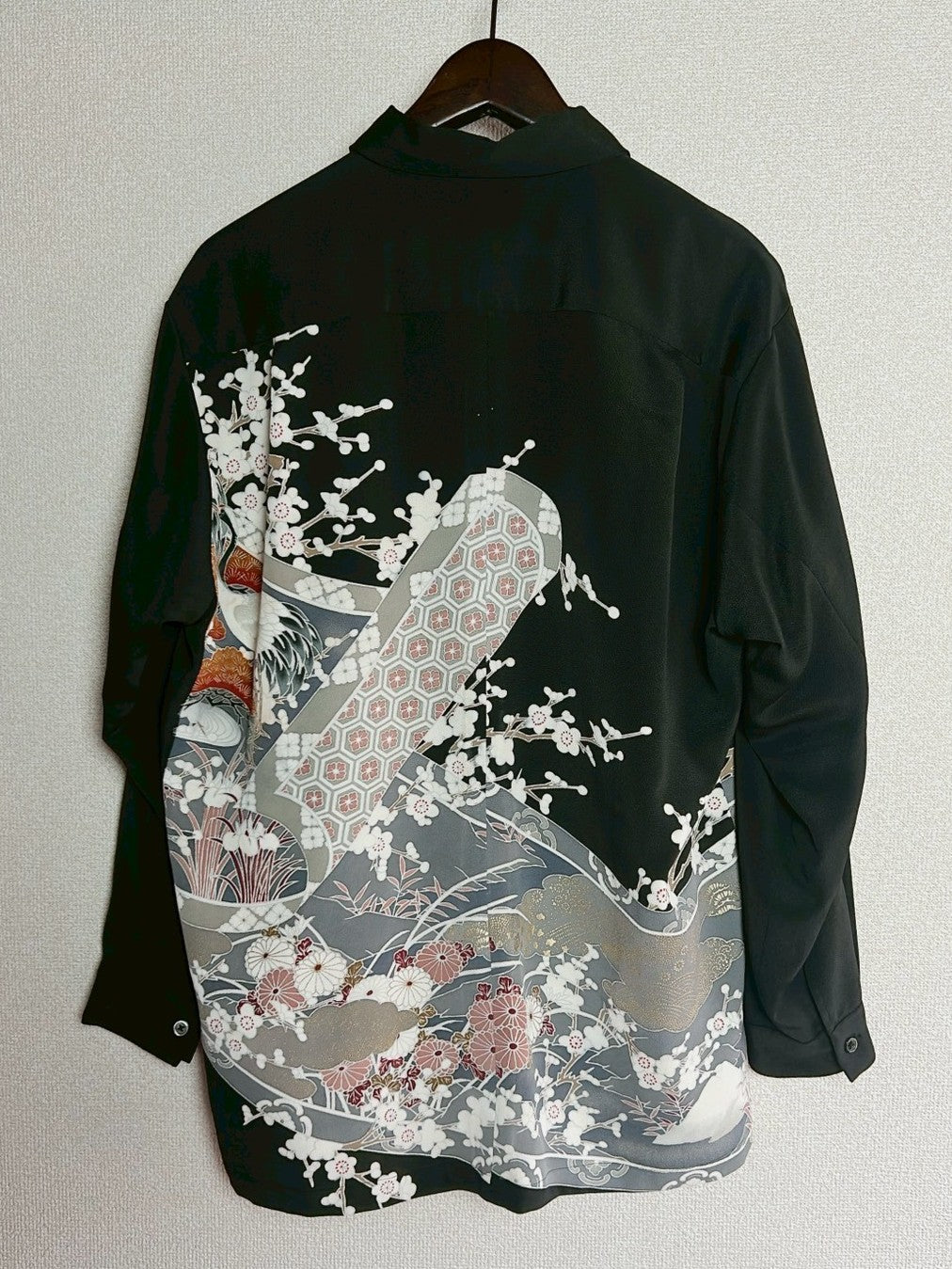 TUSH4j014 Kimono L/Sleeve Shirts キモノ長袖シャツ サイズM