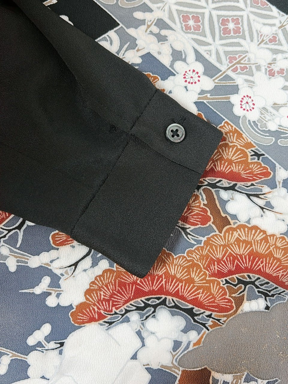 TUSH4j014 Kimono L/Sleeve Shirts キモノ長袖シャツ サイズM