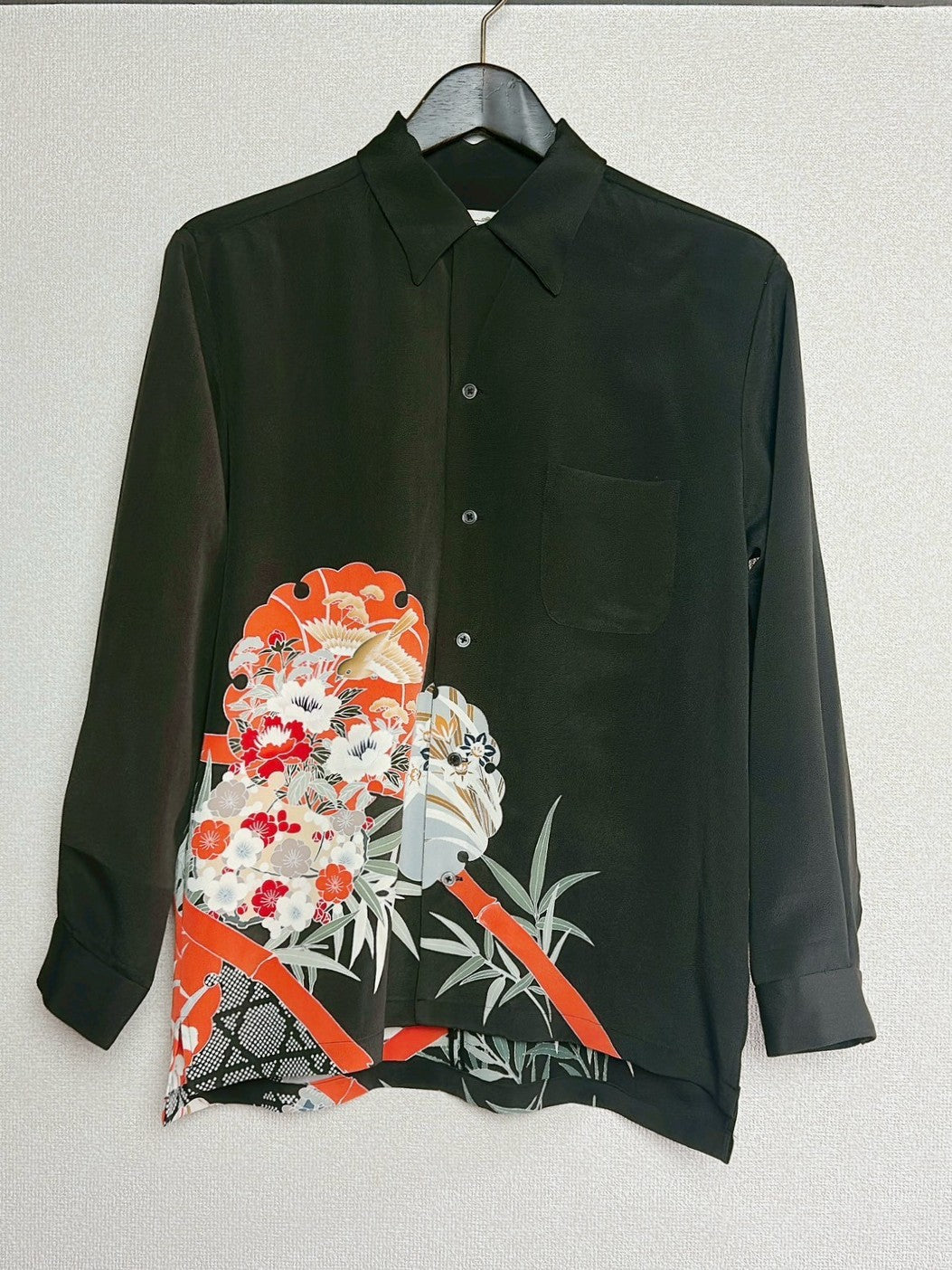 TUSH4j017 Kimono L/Sleeve Shirts キモノ長袖シャツ サイズM