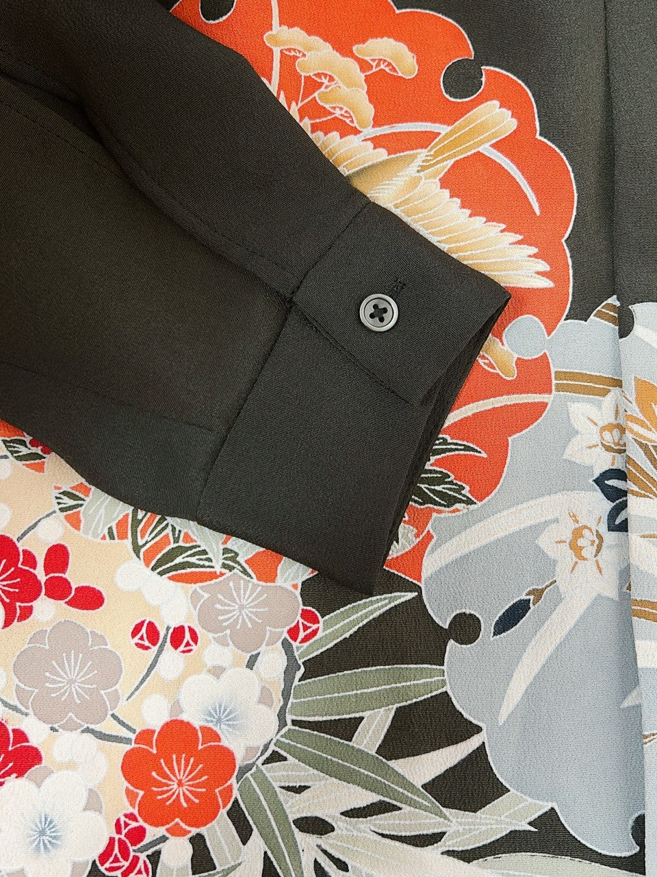 TUSH4j017 Kimono L/Sleeve Shirts キモノ長袖シャツ サイズM